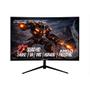 Imagem de Monitor Gamer Curvo Rise Mode Prime 27", QHD, 240Hz, 1ms, VA, FreeSync, HDR 400, HDMI e DisplayPort, Preto - RM-MOG-27C2402K-B