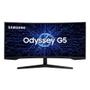 Imagem de Monitor Gamer Curvo Samsung Odyssey G5 34", 165 Hz, 1ms, FreeSync, HDR10 - LC34G55TWWLMZD