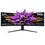 Monitor Gamer Curvo TCL 57" QD Mini LED 4K 120Hz 2 HDMI HDR1000 57R94 Imagem de Monitor Gamer Curvo TCL 57" QD Mini LED 4K 120Hz 2 HDMI HDR1000 57R94