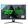 Imagem de Monitor Gamer Gamemax 27" Preto LED Curvado 144Hz 1Ms Full HD 1920x1080P - GMX27C144BR