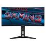 Imagem de Monitor Gamer GIGABYTE 34 WQHD, 240Hz, 0.03ms, QD-OLED, HDMI e DisplayPort, 99% DCI-P3, HDR, FreeSync, Altura Ajustável - MO34WQC2 SA
