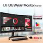 Imagem de Monitor Gamer LG 34 UltraWide WQHD 100Hz 5ms HDMI VA HDR10 Freesync