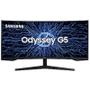 Imagem de Monitor Gamer Samsung Curvo Odyssey 34" LED Ultra WQHD 165Hz LC34G55TWWLXZD HDMI Premium Serie G5 Preto