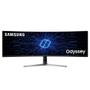 Imagem de Monitor Gamer Samsung Odyssey 49 QLED, 120 Hz, Ultra Wide, DQHD, HDMI/DisplayPort, 125% sRGB, HDR 1000, Ajuste de Ângulo - LC49RG90SSLXZD