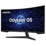 Monitor Gamer Samsung Odyssey G5 34" UWQHD, Tela Curva Ultrawide, Painel VA, 165Hz, 1ms, HDR10, HDMI, DP, FreeSync Premium Imagem de Monitor Gamer Samsung Odyssey G5 34" UWQHD, Tela Curva Ultrawide, Painel VA, 165Hz, 1ms, HDR10, HDMI, DP, FreeSync Premium