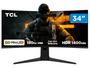 Imagem de Monitor Gamer TCL 34" WQHD MiniLED 180Hz 34R83Q Curvo Ultrawide
