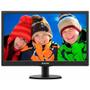 Imagem de Monitor LED 23,6" Philips 243V5QHABA, Full HD, Widescreen VGA HDMI DVI - Preto