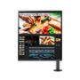 Imagem de Monitor LG Ergo DualUp 28 SDQHD, 60Hz, Nano IPS, HDMI e USB-C, HDR 10, Ajuste de Altura, Som Integrado, VESA, PBP  - 28MQ780