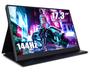 Imagem de Monitor portátil ZSCMALLS 17,3" 144 Hz 1080P FHD com capa inteligente