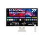 Monitor Smart LG MyView 27", 4K, IPS, WebOs, ThinQ, Apple AirPlay, Som Integrado - 27SR73U-W Imagem de Monitor Smart LG MyView 27", 4K, IPS, WebOs, ThinQ, Apple AirPlay, Som Integrado - 27SR73U-W