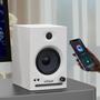 Imagem de Monitores de Estúdio Ortizan C7 - Dual Mode 2.0 Bluetooth 5.3 - Brancos
