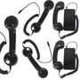 Imagem de Monofone Pop Phone Microfone Kit 5 Und P2 Ouvido Ligaçoes Pc Tablet Chamadas Celular Audio Portatil Retro Telefone