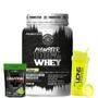 Imagem de Monster 100% Whey Concentrado Isolado 900g Probiótica + Creatina Turbo Refil 150 g Blackskull + Coqueteleira Cor Sortida