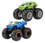 Imagem de Monster Trucks 1:64  Pack C/ 2 Poison Pinto Vs Rodger Dodger