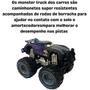 Imagem de Monster Trucks Carros - McQueen Mart Dinoco Carros 1:24 