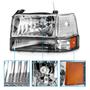 Imagem de Montagem de faróis AmeriLite para Ford F150 F250 F350 Bronco Chrome 1992-1996