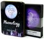 Imagem de Moonology Oracle em Lata Com Bordas Pretas Oráculo Das Fases Da Lua Baralho De Cartas De Tarô
