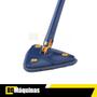 Imagem de Mop 360 Triangular Giratório Esfregão De Limpeza Ajustável Limpa Vidros Piso E Parede Faster Home
