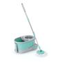 Imagem de Mop Ciclone Giratório Centrifuga Inox Esfregão com Rodinhas Flash Limp MOP7290