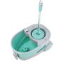 Imagem de Mop Ciclone Giratório Centrifuga Inox Esfregão com Rodinhas Flash Limp MOP7290