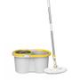 Imagem de Mop Concept Max Esfregão Com Cesto Inox Cabo 1,60 Metros Com 3 Refis
