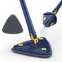 Imagem de Mop Esfregão Rodo Mágico Triangular Giratório Com Refil Top