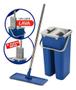 Imagem de Mop Flat Balde Lava E Seca Com Refil Cabo Inox Original