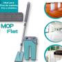 Imagem de mop flat com balde esfregão flat limpeza chão cozinha  sala comércio limpa tudo