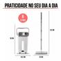 Imagem de Mop Flat Lava e Seca com Balde 6L e Refil Extra de Microfibra