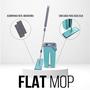 Imagem de Mop Flat Limpeza Pesada Vassoura Mágica Com Refil De Microfibra e Reservatório