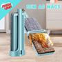 Imagem de Mop Flat Microfibra 2/1 Lava Seca Flashlimp Sem Usar As Mãos