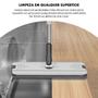 Imagem de Mop Flat Multiuso Lava e Seca 360º Balde Vertical 8 Litros com 4 Refis Extras de Microfibra