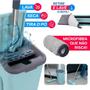 Imagem de Mop Flat Multiuso Profissional Com Balde Lava E Seca Eficiente