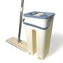Imagem de Mop Flat Rodo E Balde Lava Seca Profissional Com 2 Refil