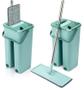 Imagem de Mop Giratório 360 Limpeza Flat Lava e Seca Com Balde Multiuso 4 L 123 Clean