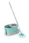 Imagem de Mop Giratorio Ciclone Cesto Inox 20Lts Flash Limp Puxador