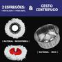 Imagem de Mop Giratorio Com Cesto Em Inox Preto - Nybc