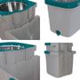 Imagem de MOP GIRATORIO FLASH LIMP DUAS AGUAS FIT 3L/4,8L COM REFIL MICROFIBRA CABO 128cm