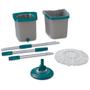 Imagem de MOP GIRATORIO FLASH LIMP DUAS AGUAS FIT 3L/4,8L COM REFIL MICROFIBRA CABO 128cm