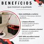 Imagem de Mop Giratório Pró com Centrífuga em Inox alta performance Vermelho e Cinza Com alça e rodas