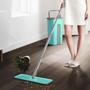 Imagem de Mop Rodo Flat Esfregão e Balde Lava e Seca Profissional Com 2 Refil Chão Azulejo Piso Parede