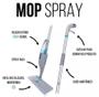 Imagem de Mop Spray Com Reservatório Esfregão Vassoura Mágica Refil Celeste