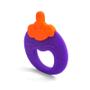 Imagem de Mordedor de Silicone Funny Fruit Ameixa Baby BB1236 - Multikids