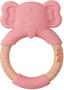 Imagem de Mordedor Elefante Em Silicone Rosa - Livre de BPA - Buba