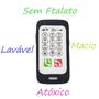 Imagem de Mordedor para bebê Smartphone Celular Telefone Azul Rosa Preto Silicone Vila Toy