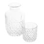Imagem de Moringa De Vidro 500Ml Com Copo 145Ml Diamante Lyor Cristal