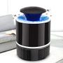 Imagem de Mosquiteiro Repelente Armadilha Mata Mosquito LED UV Zika Dengue Eletrico PRETO