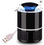Imagem de Mosquiteiro Repelente Armadilha Mata Mosquito LED UV Zika Dengue Eletrico PRETO
