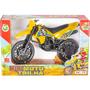 Imagem de Motinha De Brinquedo Moto Mini Trilha Miniatura 19 Cm - Bs Toys