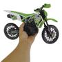 Imagem de Moto Cross De Brinquedo Grande Mega Realista Trilha Verde